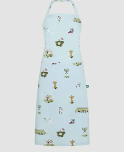 Wimbledon Kitchen* Apron - Tennis In An English Garden