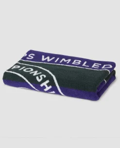 Christy On-Court Accessories*Wimbledon Championships Towel 2023 - Classic Green & Purple