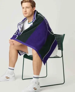 Christy On-Court Accessories*Wimbledon Championships Towel 2023 - Classic Green & Purple