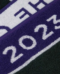 Christy On-Court Accessories*Wimbledon Championships Towel 2023 - Classic Green & Purple
