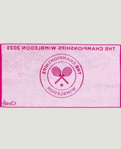 Christy On-Court Accessories*Wimbledon Championships Towel 2023 - Seasonal Pink & Fuchsia