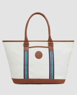 Wimbledon Totes* Clubhouse Totebag - White