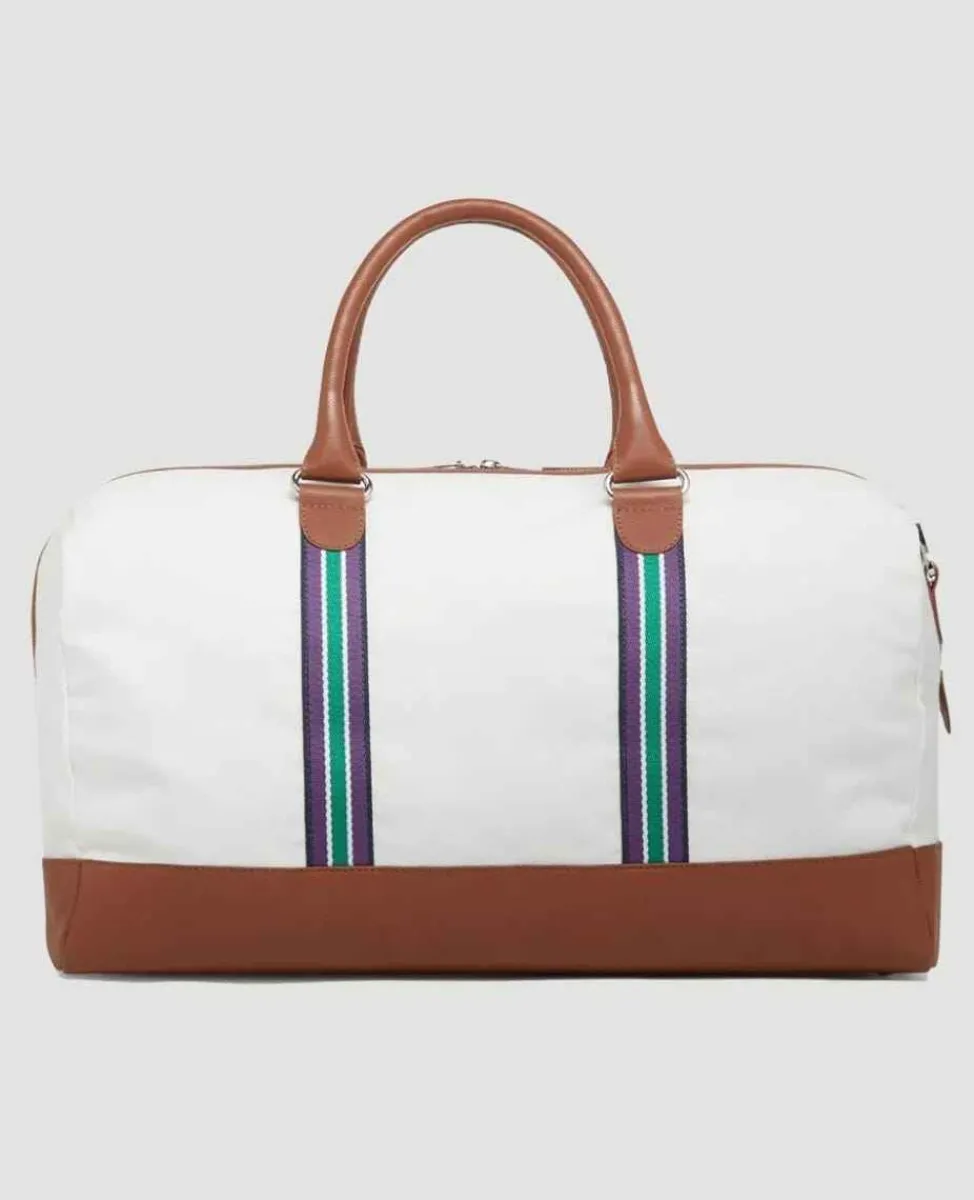 Wimbledon Travel* Clubhouse Weekend Bag - White