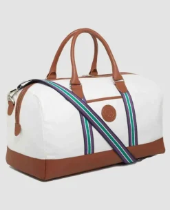Wimbledon Travel* Clubhouse Weekend Bag - White
