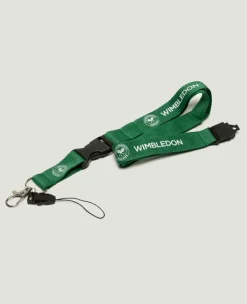 Wimbledon Keyrings* Green Lanyard