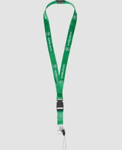 Wimbledon Keyrings* Green Lanyard