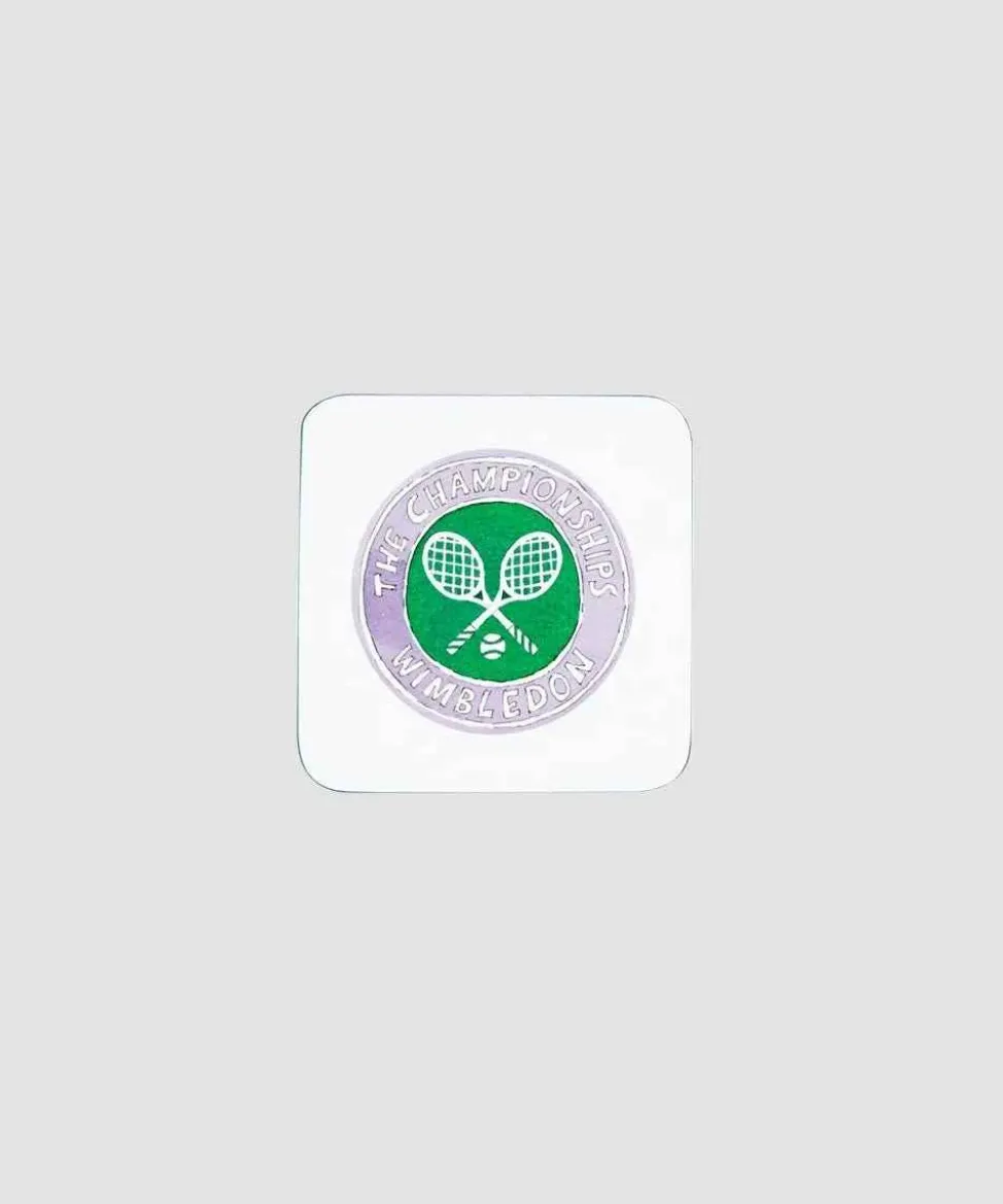 Wimbledon Collections* Illustration Logo Coasters - Set Of 4