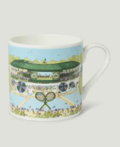 Wimbledon Tea & Coffee* Large Mug - Tennis In An English Garden