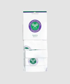 Wimbledon Collections* Logo Napkins - Set Of 4