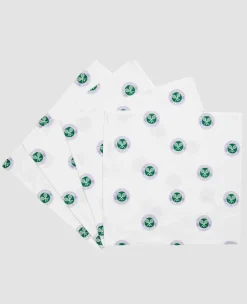Wimbledon Collections* Logo Napkins - Set Of 4