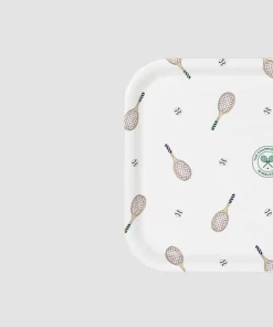 Wimbledon Tea & Coffee* Rackets Printed Tea Tray
