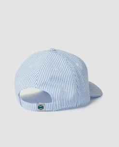 Wimbledon Headwear* Seersucker Cap - Blue