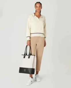 Wimbledon Shoppers* Sw19 Shopper Bag - Cream