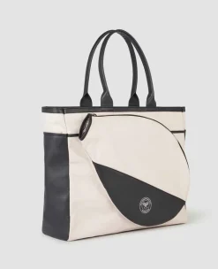 Wimbledon Totes* Sw19 Tennis Tote Bag - Cream