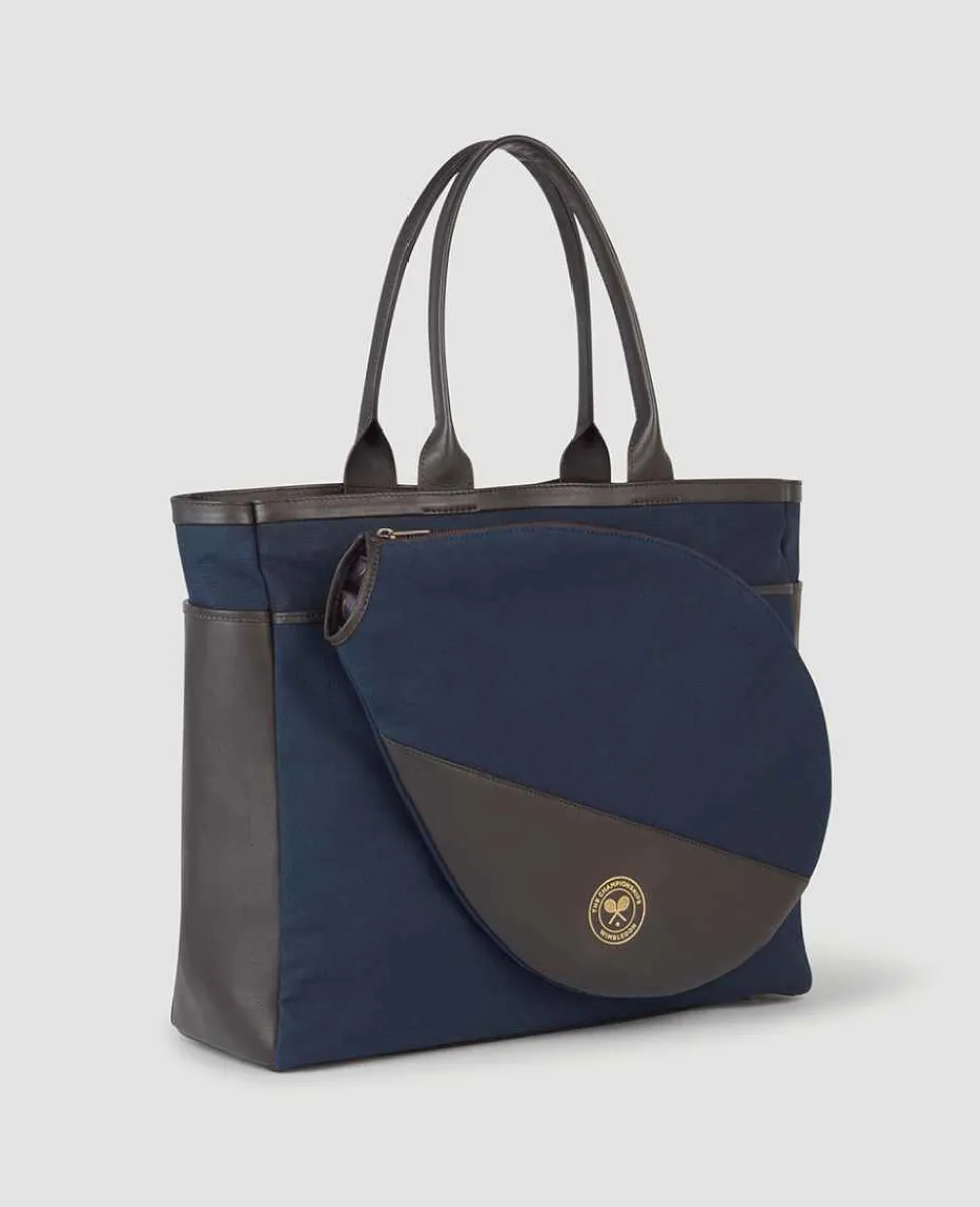 Wimbledon Totes* Sw19 Tennis Tote Bag - Navy