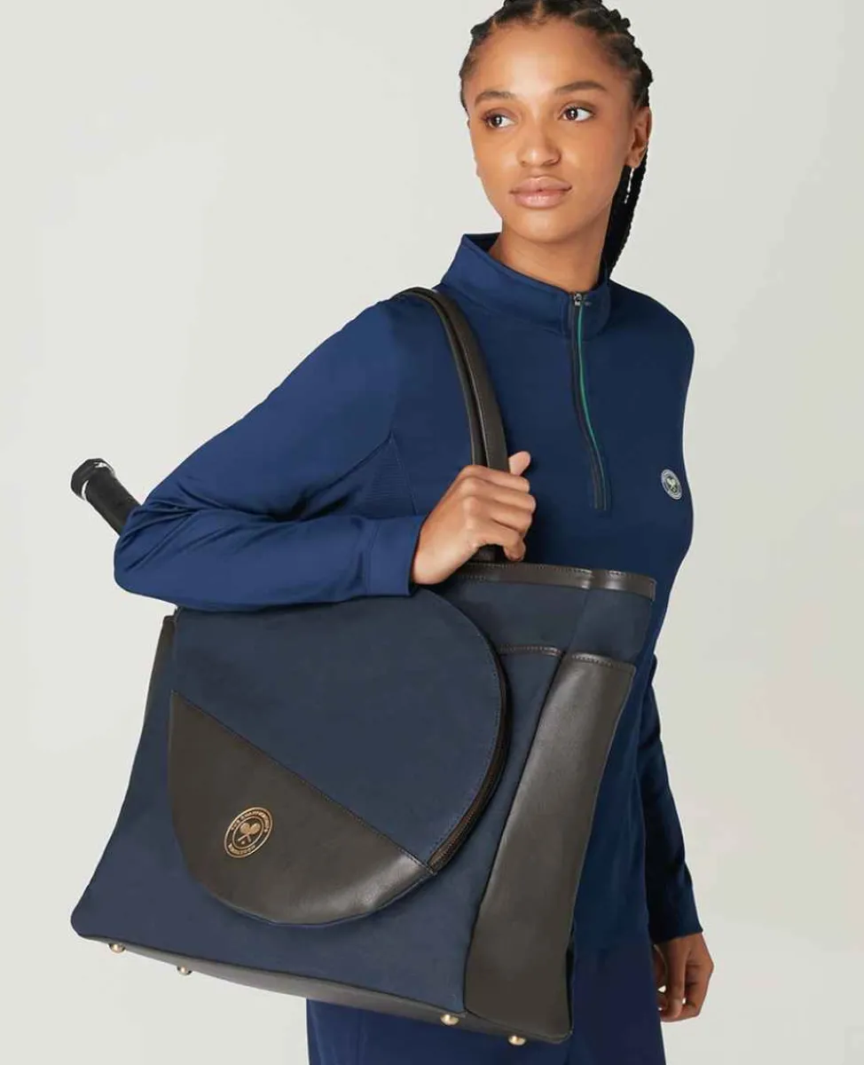 Wimbledon Totes* Sw19 Tennis Tote Bag - Navy