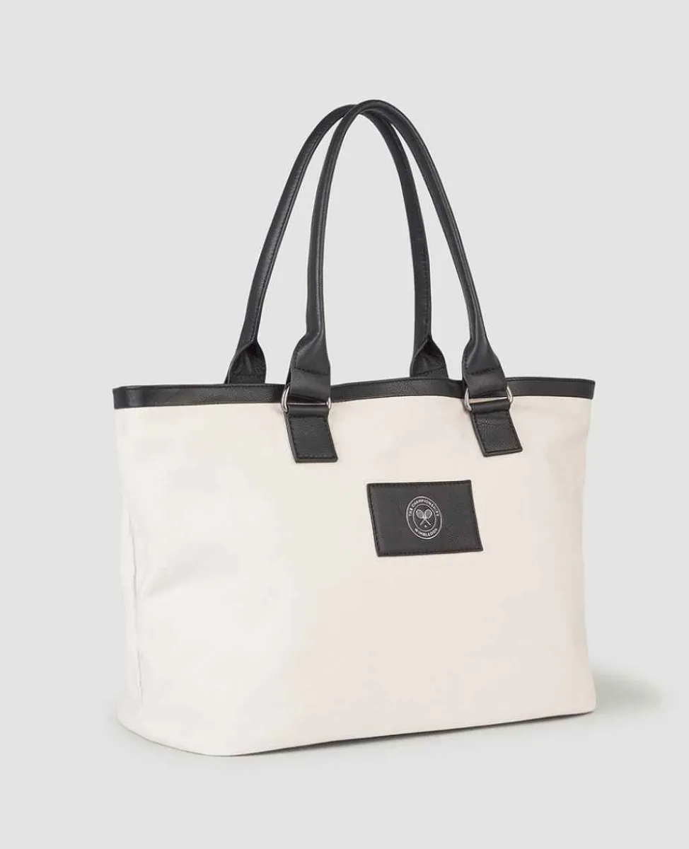 Wimbledon Totes* Sw19 Tote Bag - Cream