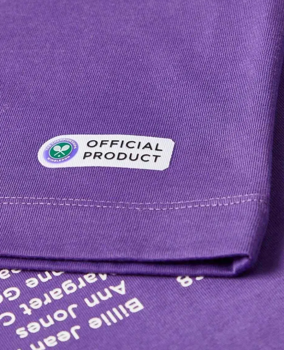 Wimbledon Tops & T-Shirts*Womens Champions T-Shirt - Purple