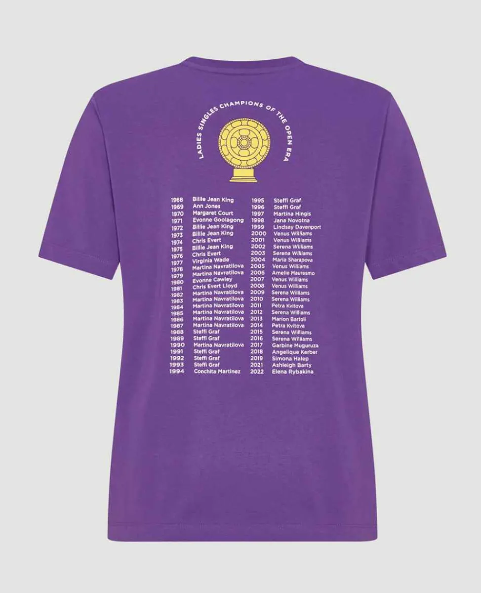 Wimbledon Tops & T-Shirts*Womens Champions T-Shirt - Purple