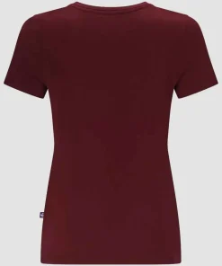 Wimbledon Tops & T-Shirts*Women's Championships Logo T-Shirt - Oxblood