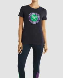 Wimbledon Tops & T-Shirts*Women's Championships Logo T-Shirt - Midnight