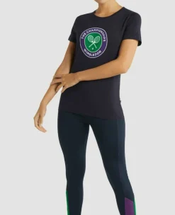 Wimbledon Tops & T-Shirts*Women's Championships Logo T-Shirt - Midnight