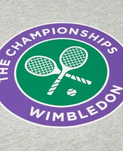 Wimbledon Tops & T-Shirts*Womens Championships Logo T-Shirt - Grey