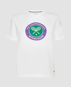 Wimbledon Tops & T-Shirts*Womens Championships Logo T-Shirt - White