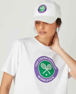 Wimbledon Tops & T-Shirts*Womens Championships Logo T-Shirt - White