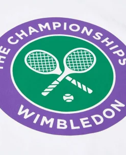 Wimbledon Tops & T-Shirts*Womens Championships Logo T-Shirt - White