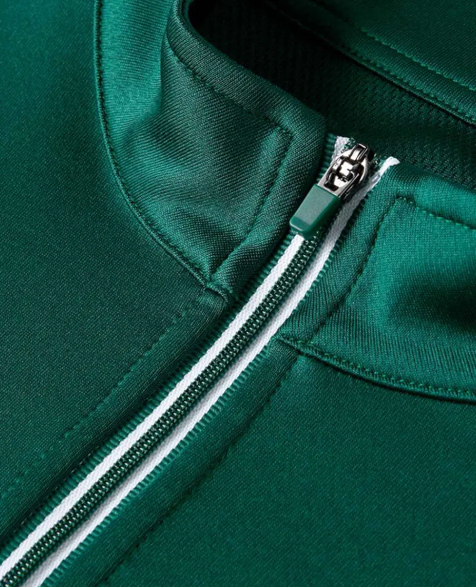Wimbledon Sport*Womens Core Performance 1/4 Zip Training Top - Green