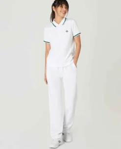 Wimbledon Sport*Womens Core Performance Polo - White