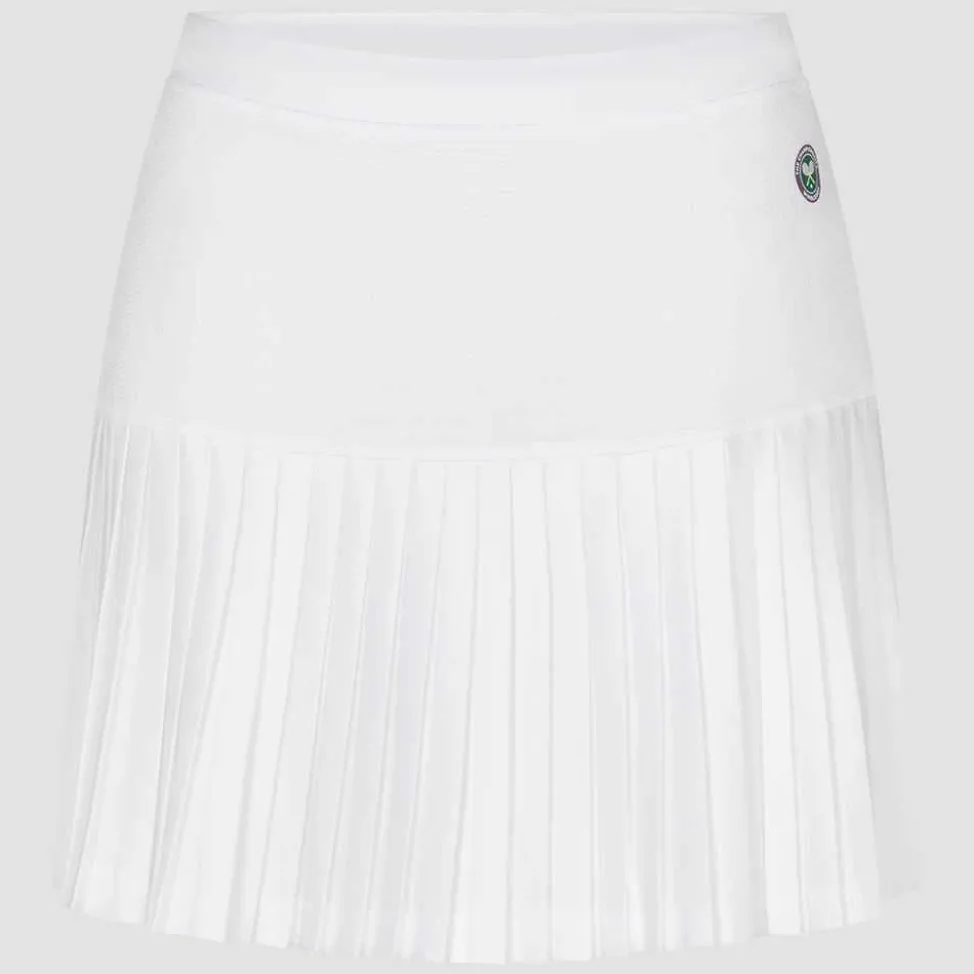 Wimbledon Bottoms*Womens Core Performance Skort - White