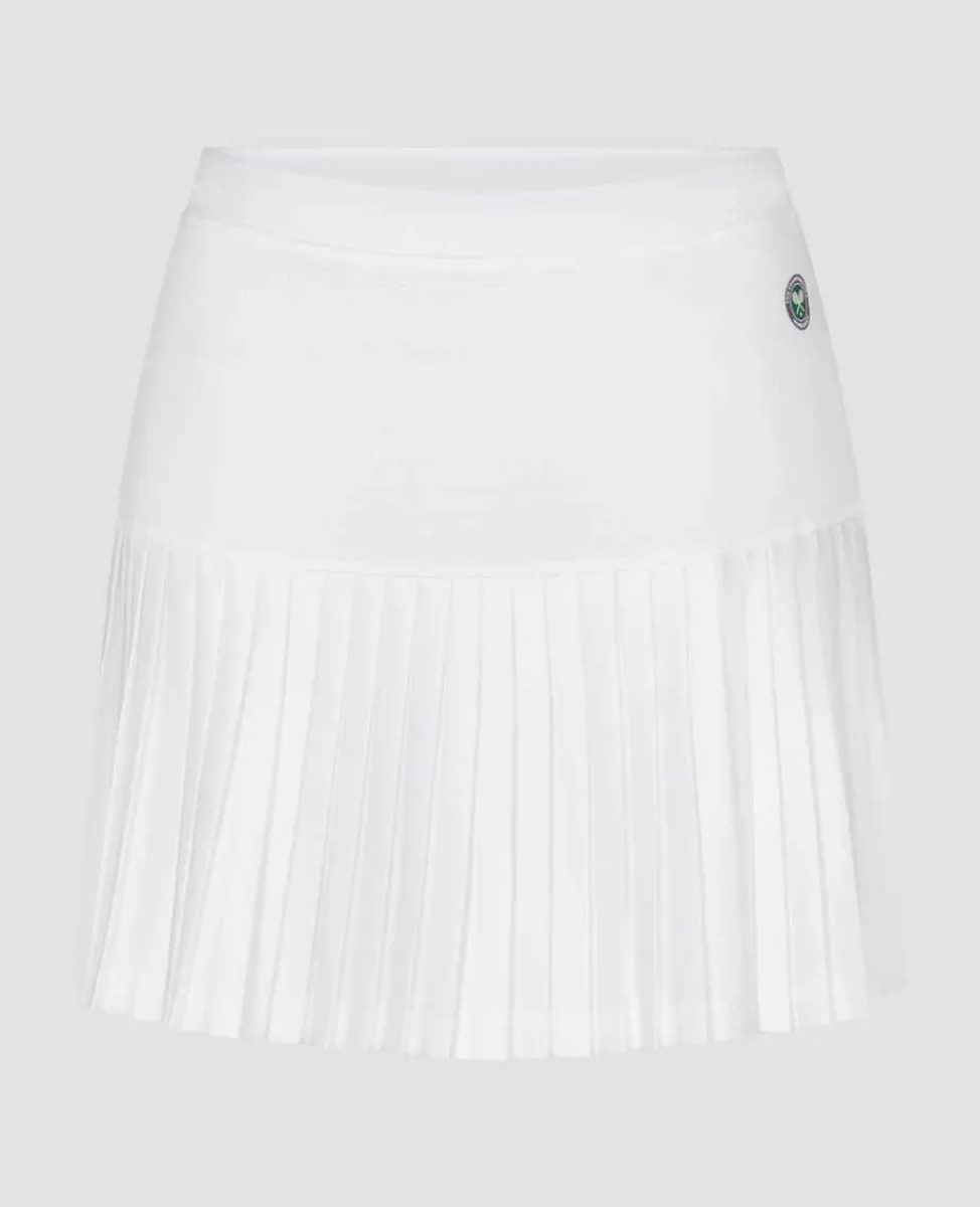Wimbledon Bottoms*Womens Core Performance Skort - White