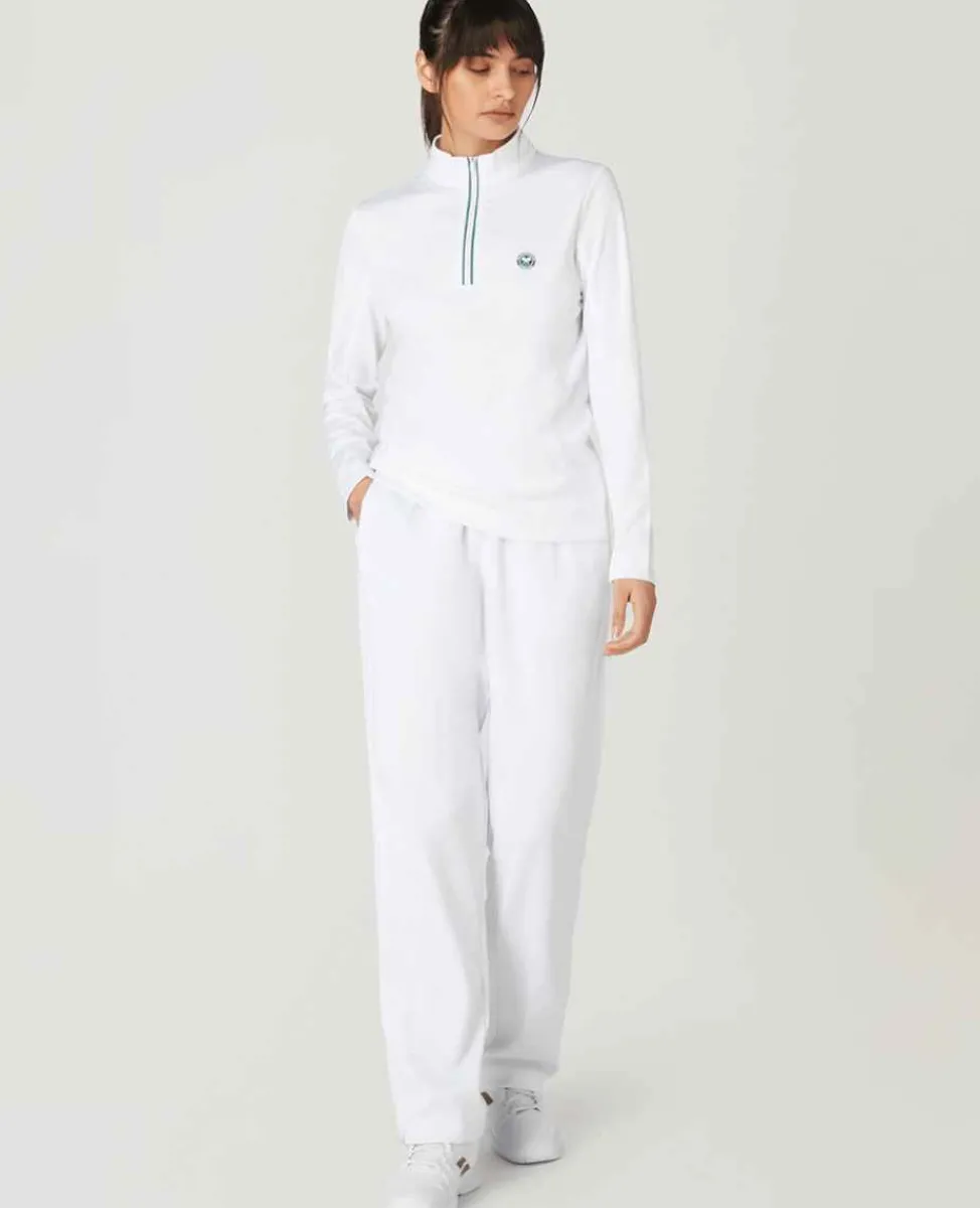 Wimbledon Sport*Womens Core Performance Track Pant - White