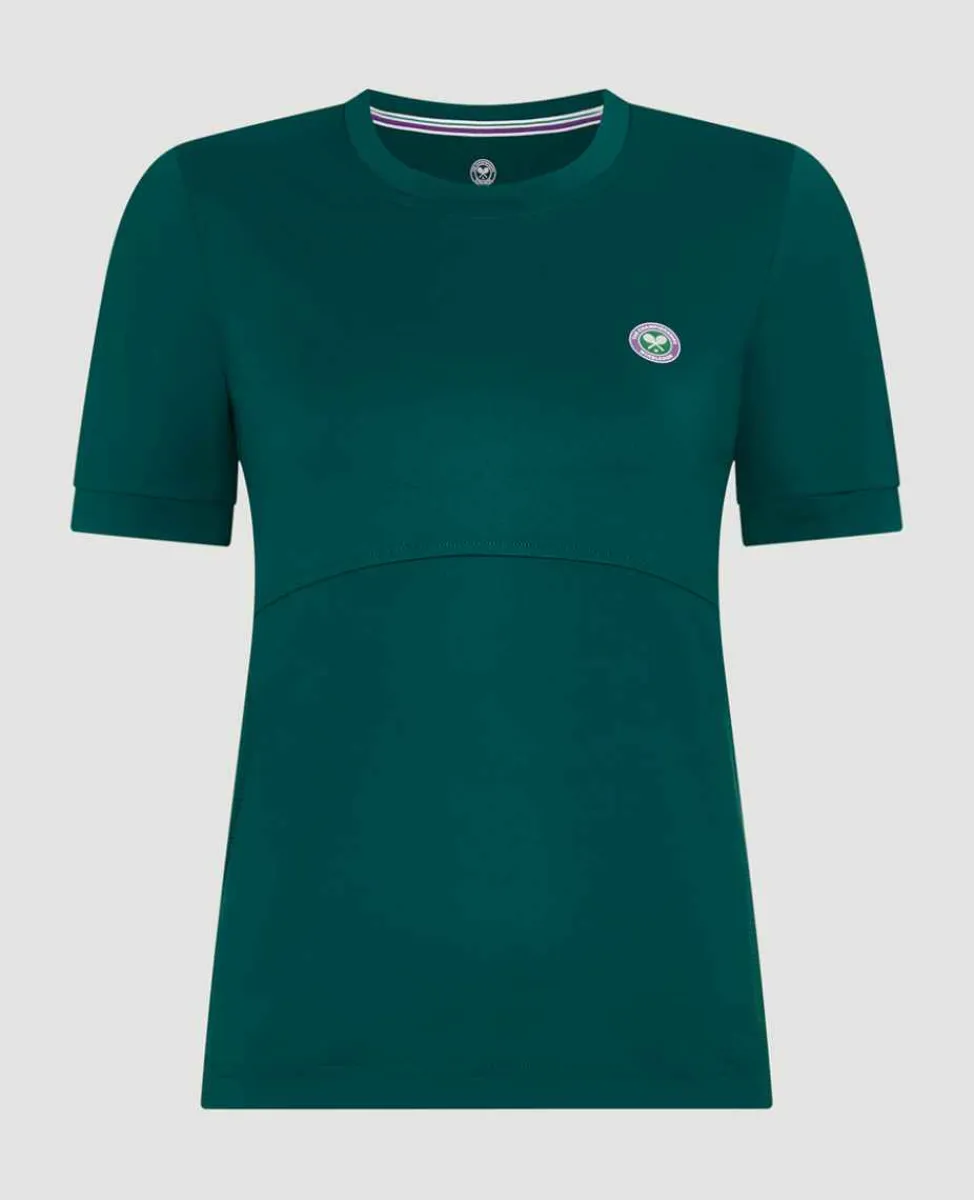 Wimbledon Sport*Womens Core Performance Tee - Green