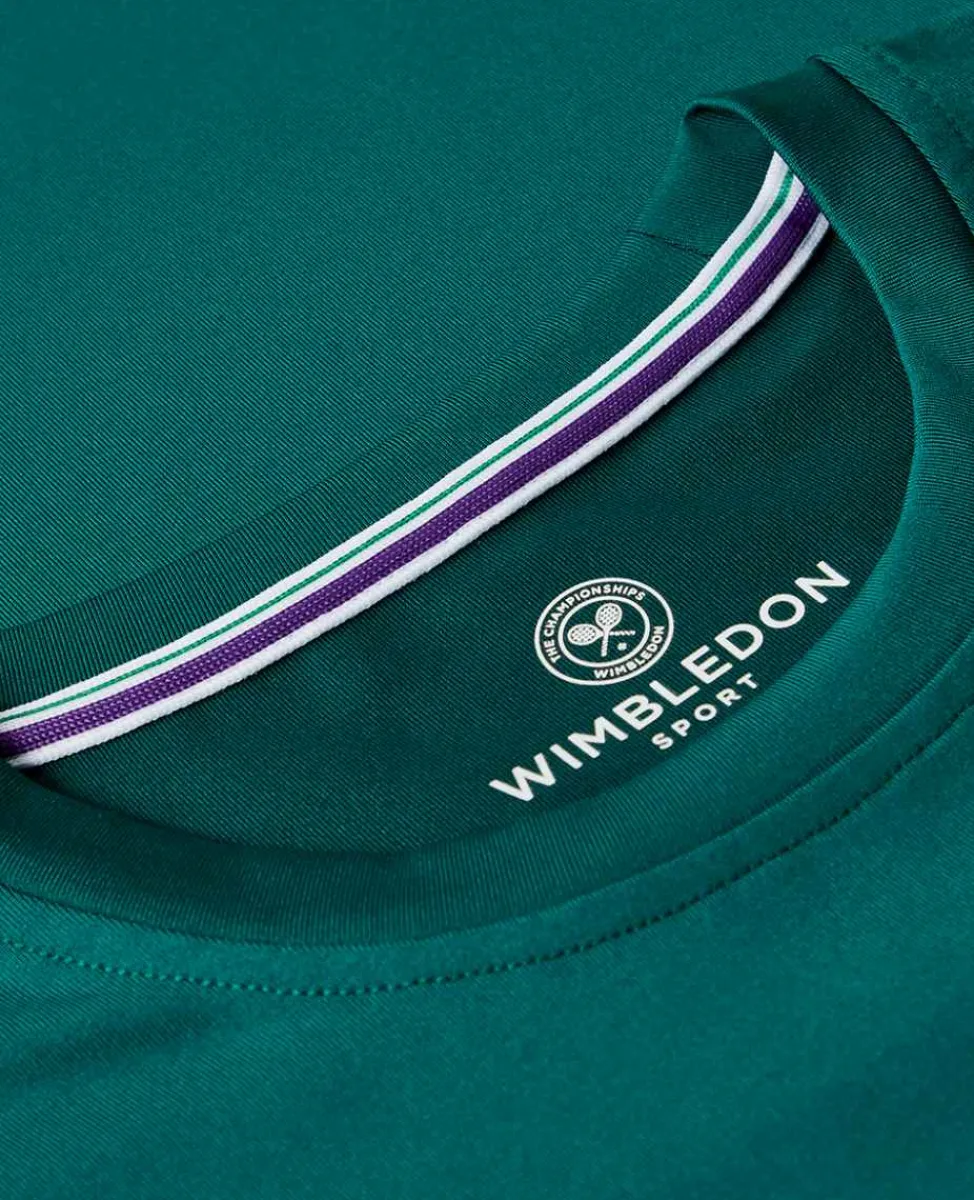 Wimbledon Sport*Womens Core Performance Tee - Green