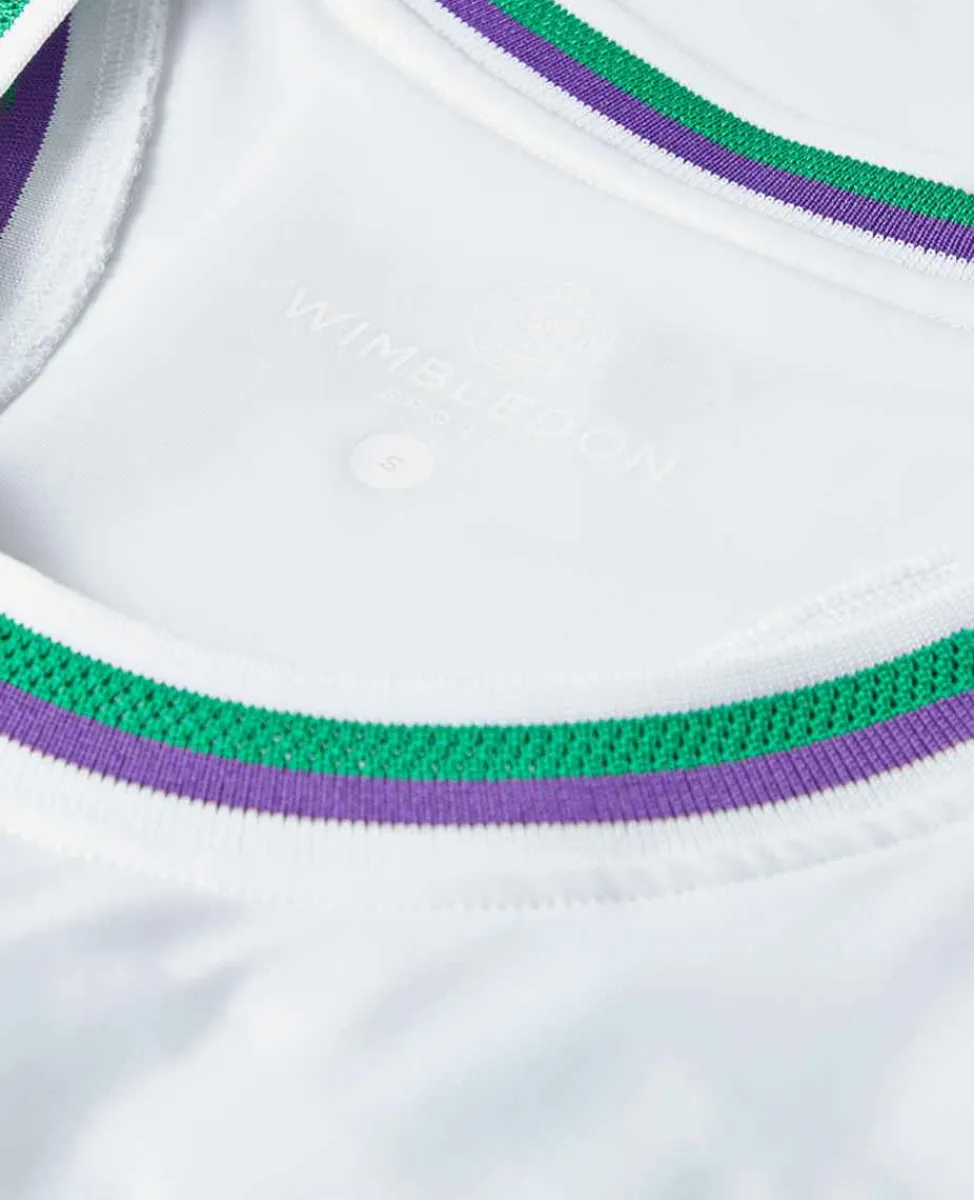 Wimbledon Sport*Womens Core Performance Tank - White