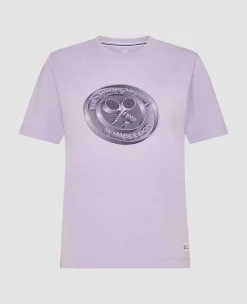 Wimbledon Tops & T-Shirts*Womens 3D Logo T-Shirt - Lilac