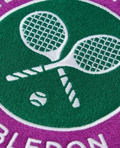 Wimbledon Sweatshirts*Womens Embroidered Logo Sweatshirt - White