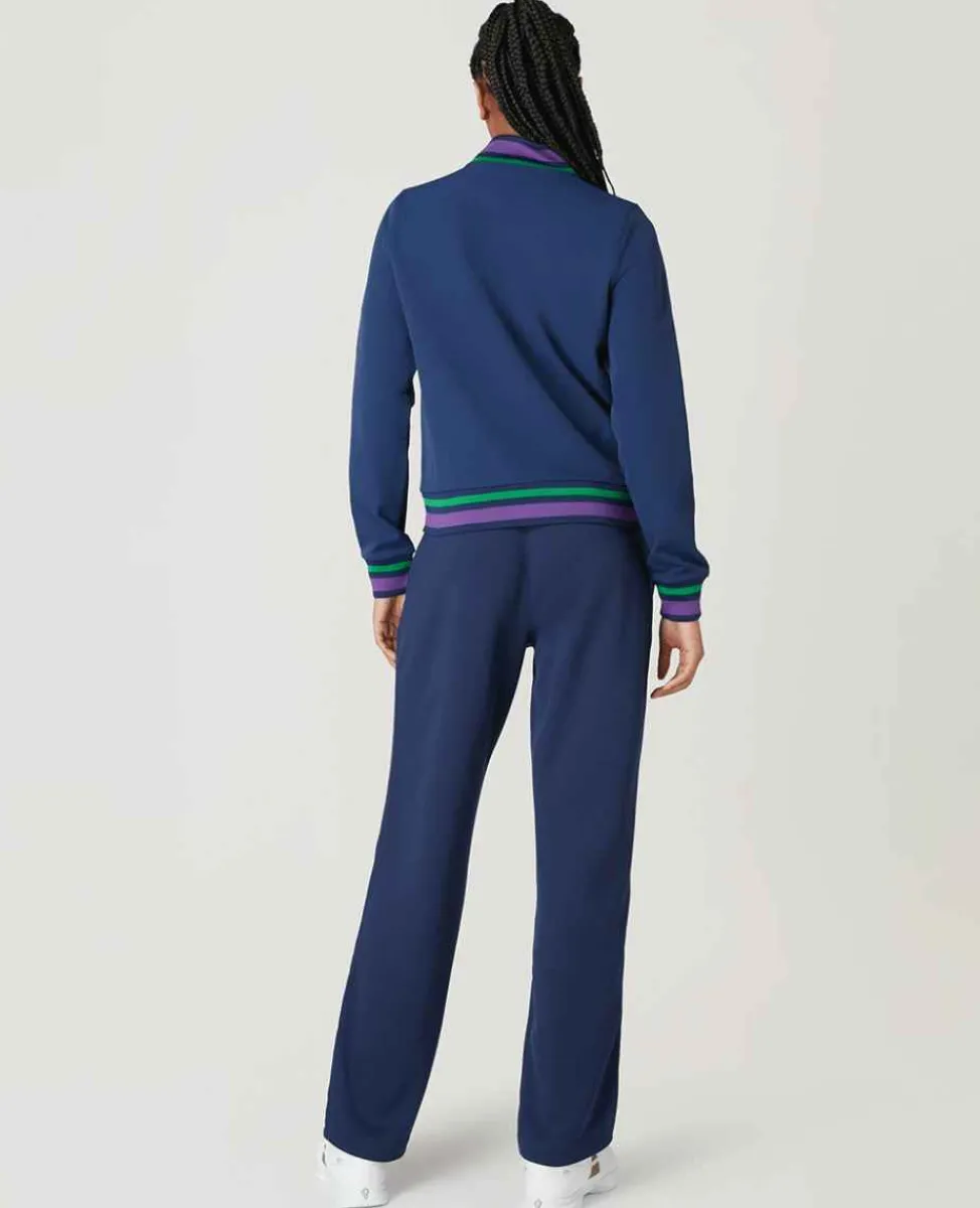 Wimbledon Sport*Womens Full Zip Jacket - Navy