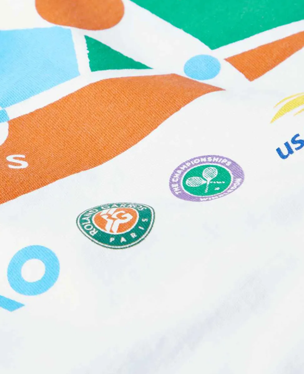 Wimbledon Tops & T-Shirts*Womens Grand Slam T-Shirt - White