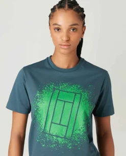 Wimbledon Tops & T-Shirts*Womens Grass Court T-Shirt