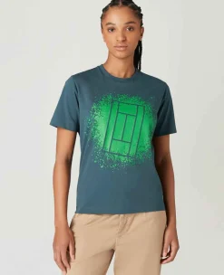 Wimbledon Tops & T-Shirts*Womens Grass Court T-Shirt