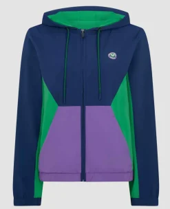 Wimbledon Sport*Womens Hooded Jacket - Multi