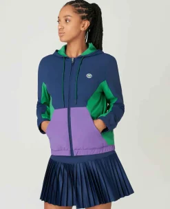 Wimbledon Sport*Womens Hooded Jacket - Multi