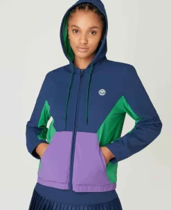 Wimbledon Sport*Womens Hooded Jacket - Multi