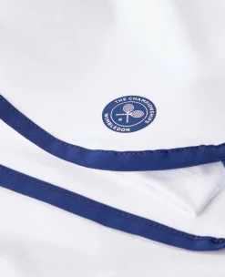 Wimbledon Sport*Womens Layered Shorts - White & Navy