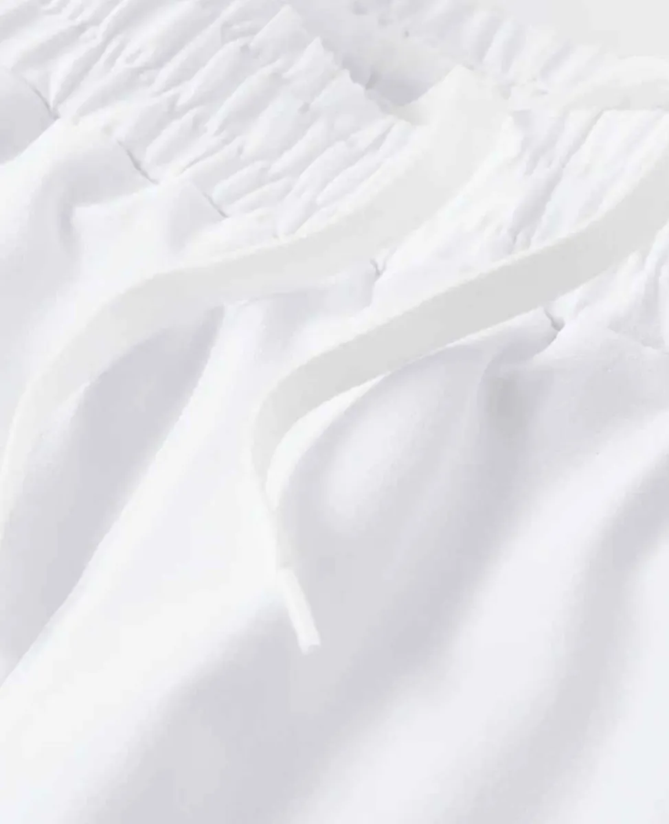 Wimbledon Sport*Womens Layered Shorts - White & Navy