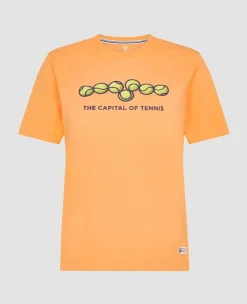 Wimbledon Tops & T-Shirts*Womens London T-Shirt - Orange
